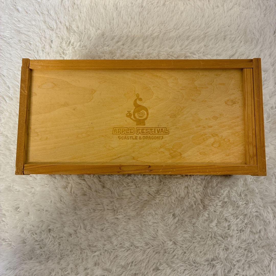 【超希少】城とドラゴン 非売品 木製ボックス ステッカー付き アプリ ゲーム