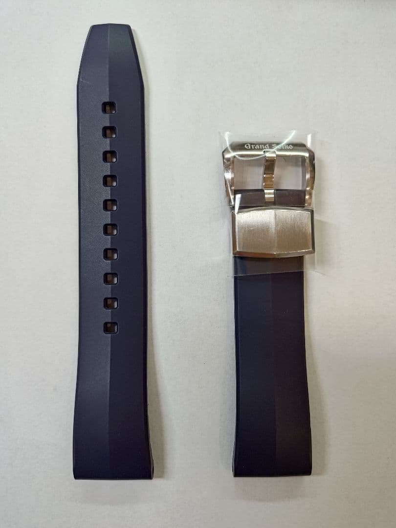 Grand Seiko ネイビー ラバーベルト