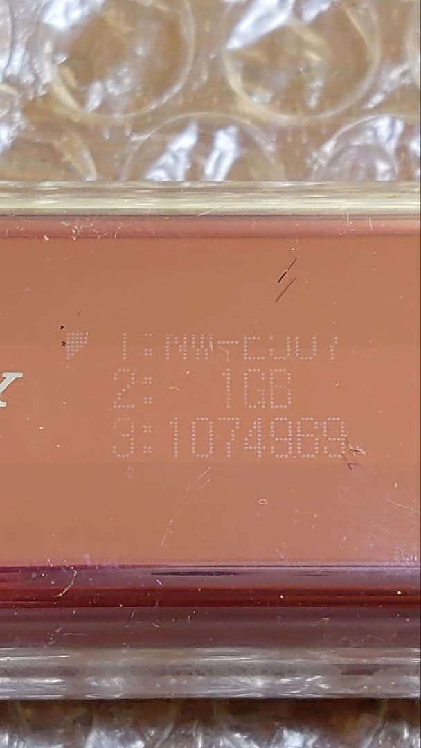 ソニーウォークマン　NW−E507　ジャンク　管理ナンバー16