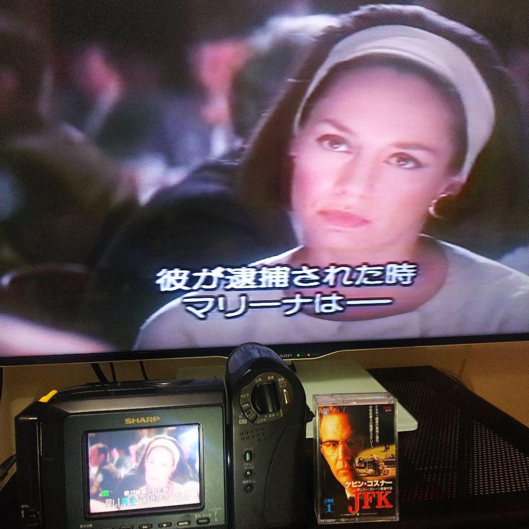 SHARP HI8 ビデオカメラ VL-HL100 液晶ビューカム 動作品