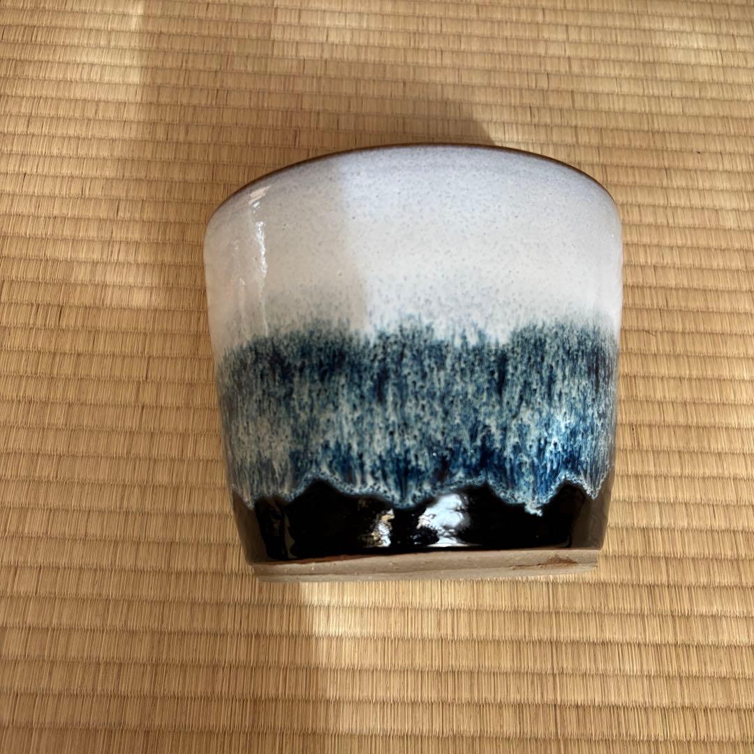 小林一雅作　椿ヶ原窯　朝鮮唐津　水指　共箱　共布　略歴付　茶道具