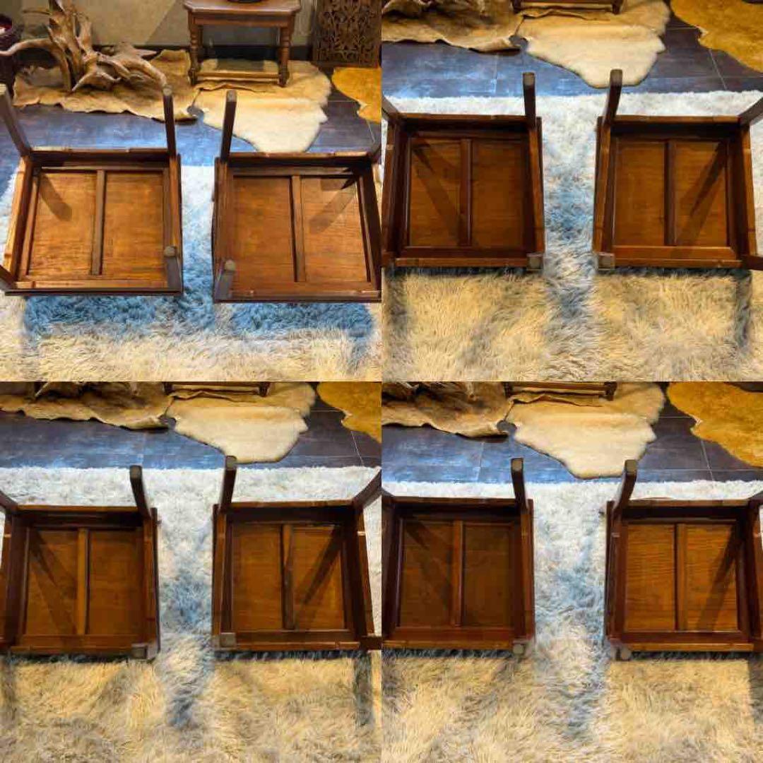 唐木　花梨　8人掛け　エクステンションテーブル　ダイニングセット　IIR