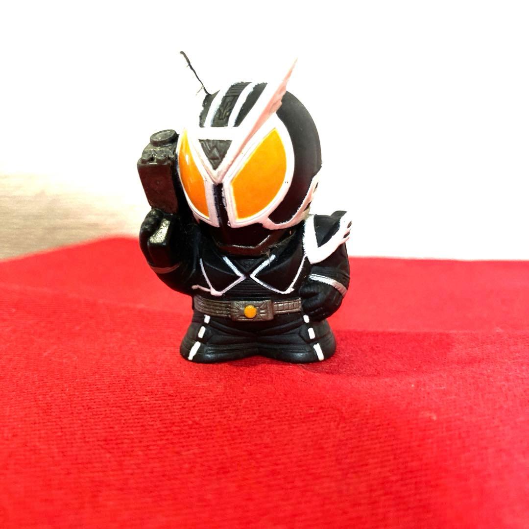 仮面ライダーデルタ 三原 北崎 フィギュア 当時物 SHF 真骨彫 希少 白黒