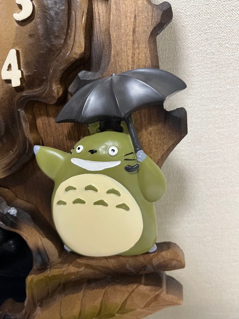 となりのトトロ 掛け時計 メロディ付き トトロ M837N 4MJ837MN06