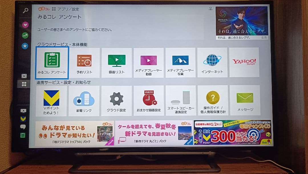 TOSHIBA REGZA 43G20X 液晶テレビ