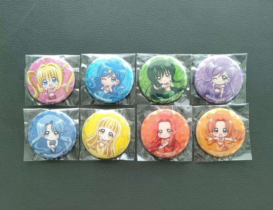 ぴちぴちピッチ　ブシロード　ホログラム缶バッジ