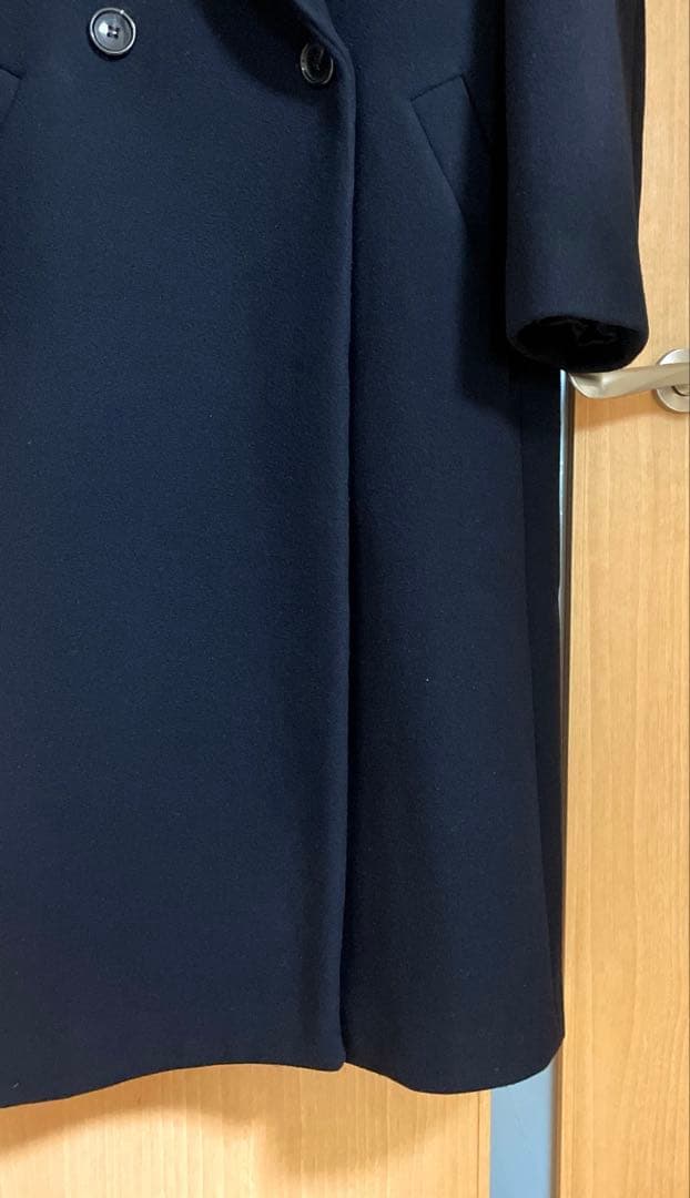 ☆美品☆スピックアンドスパン　定価47,300円　Wラペルチェスターコート　34