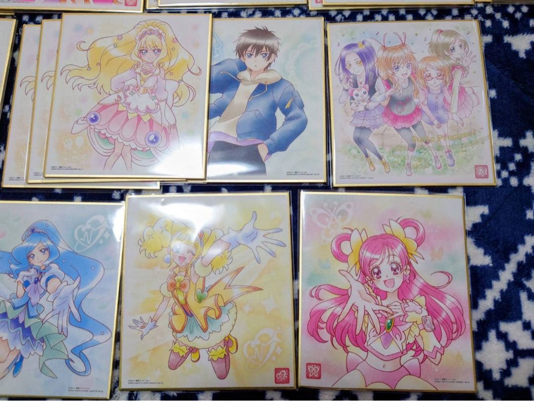 プリキュア アートイラスト 複数枚セット