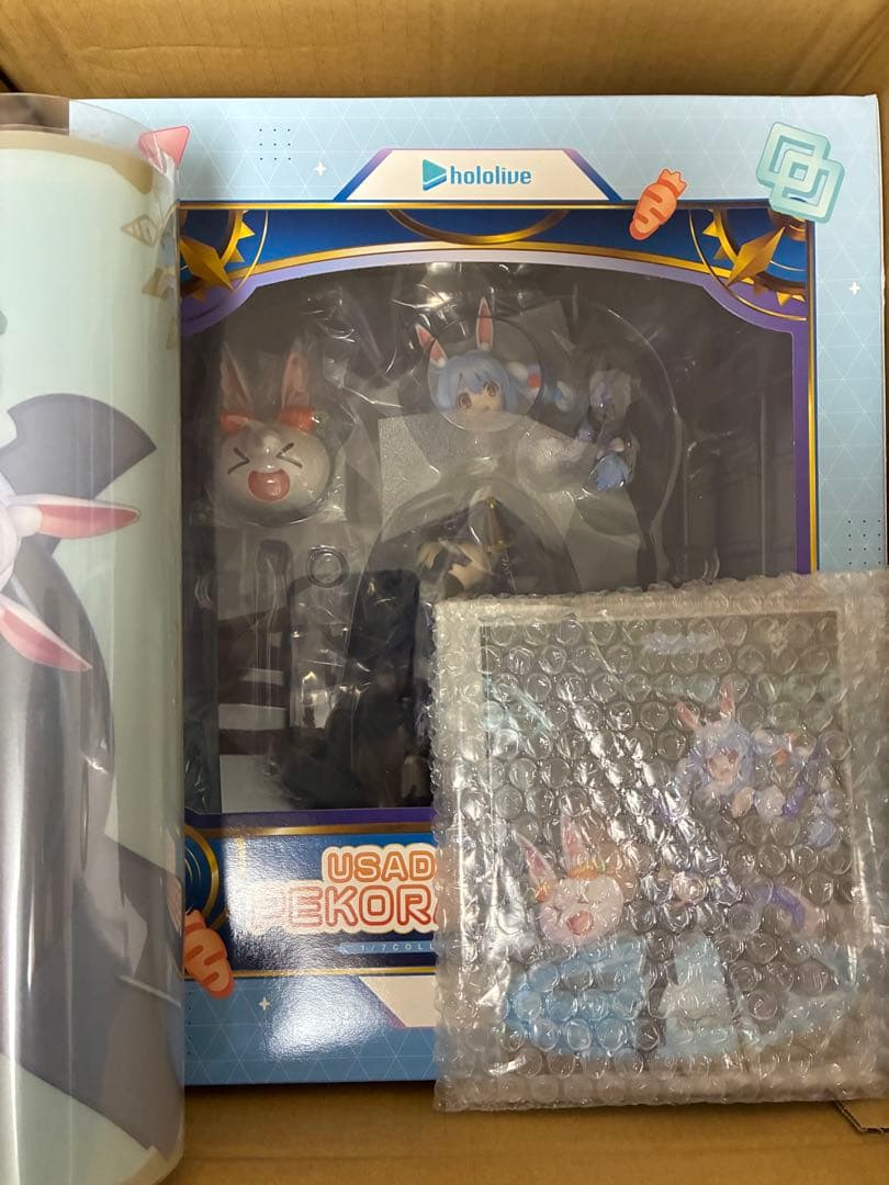 【未開封】早期予約特典付き　兎田ぺこら×マシュ・キリエライト フィギュア