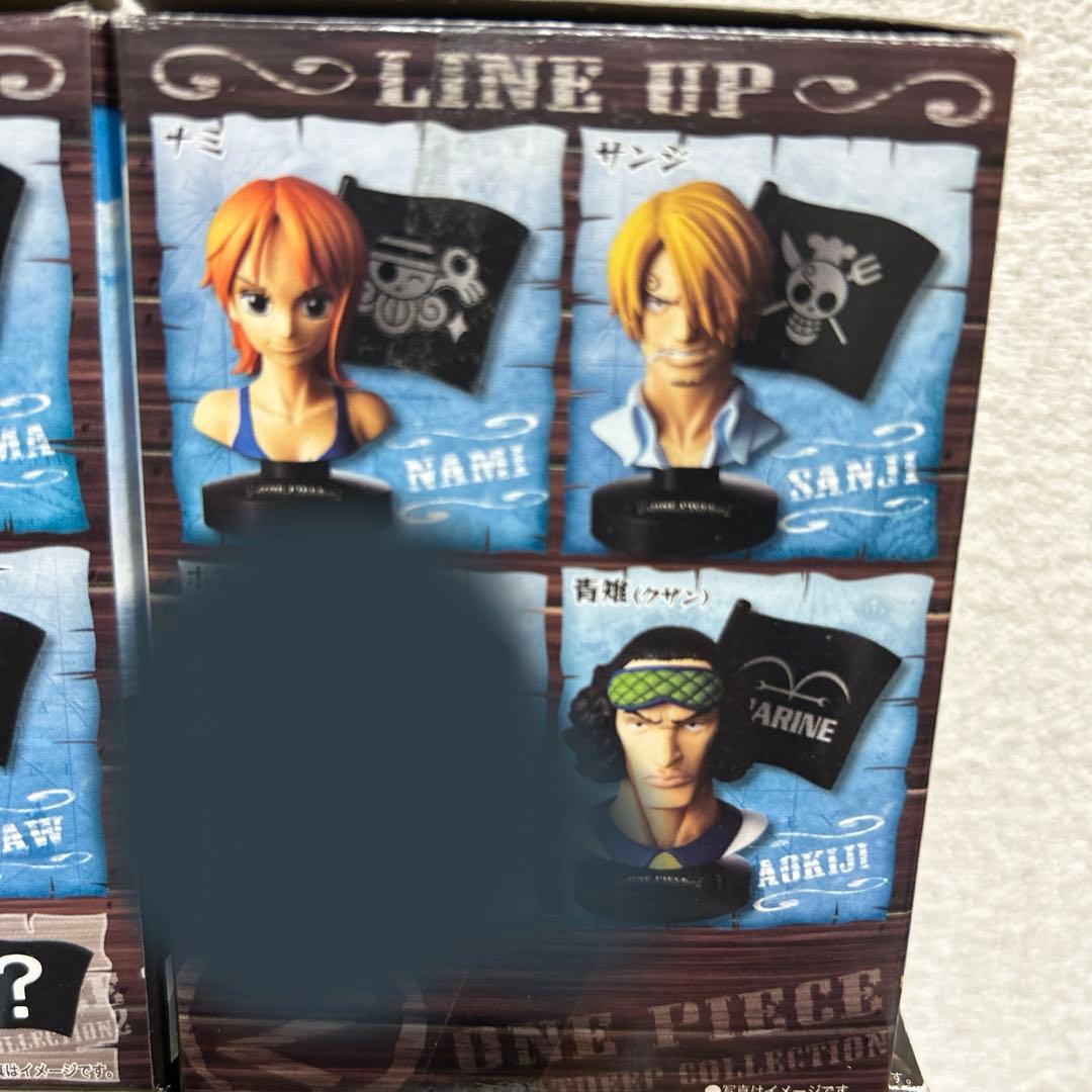 ワンピースグレートディープ　フィギュア　マスコレ　一味セット　ジンベエ　エース