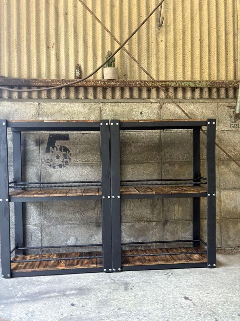 ウイスキーラック　上段バー無しタイプ　特大ウィスキーラック　飾り棚 1209