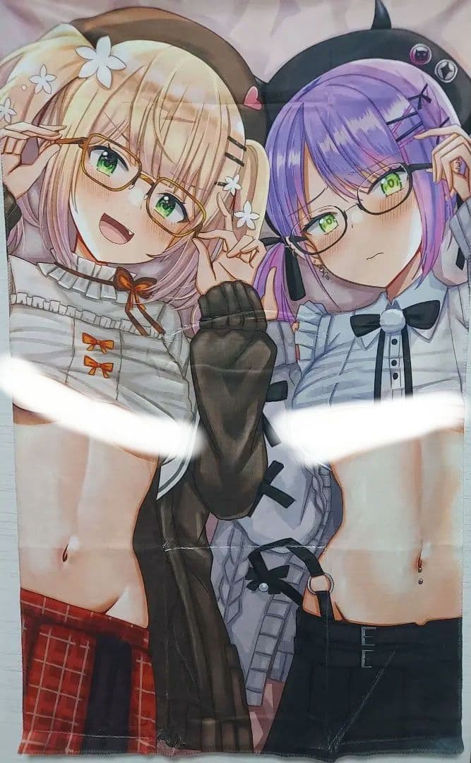 桃鈴ねね 常闇トワ バスタオル