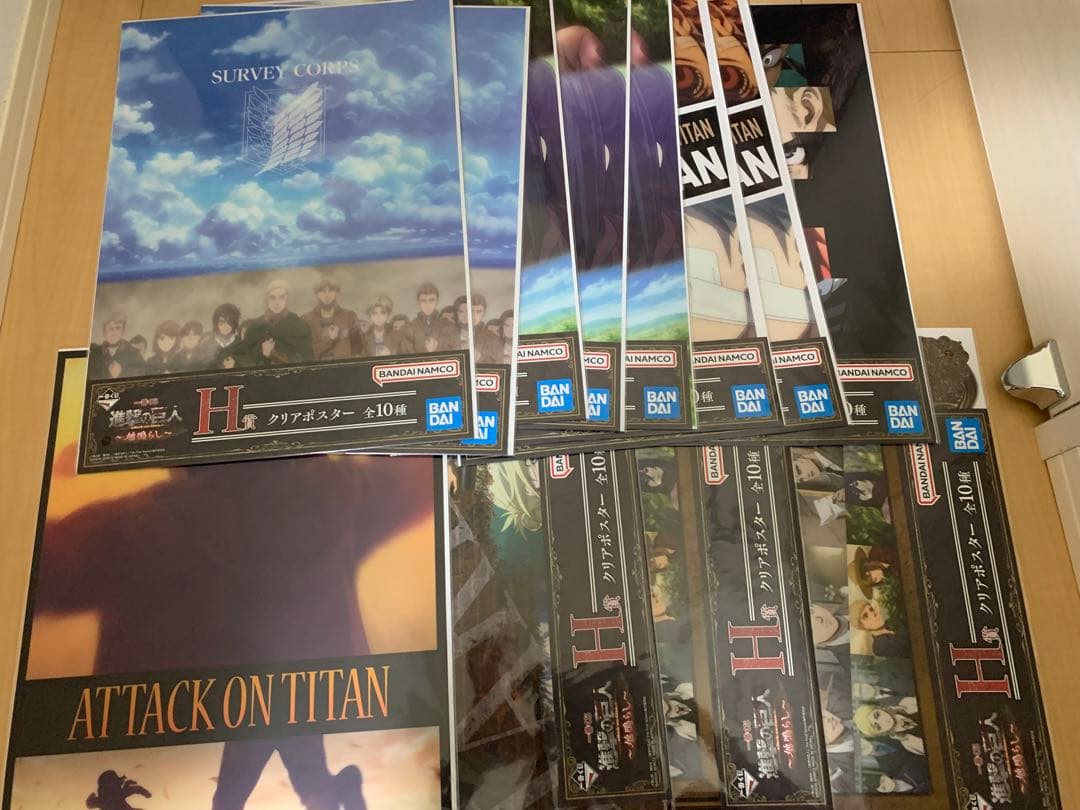 一番くじ　進撃の巨人　A B C ラストワン