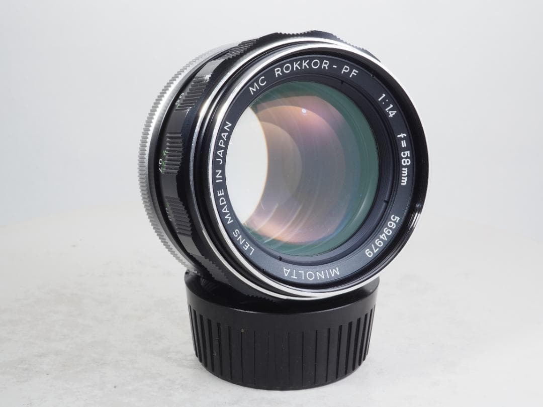 ミノルタ SRT101 & MC ROKKOR-PF 58mm F1.4 #62
