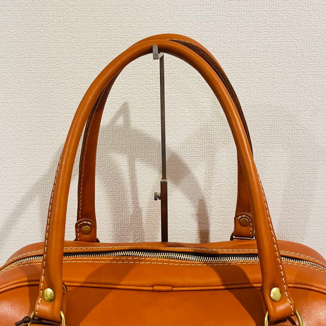 【極美品】HERZ カジュアルボストンバッグ V-139 Mサイズ