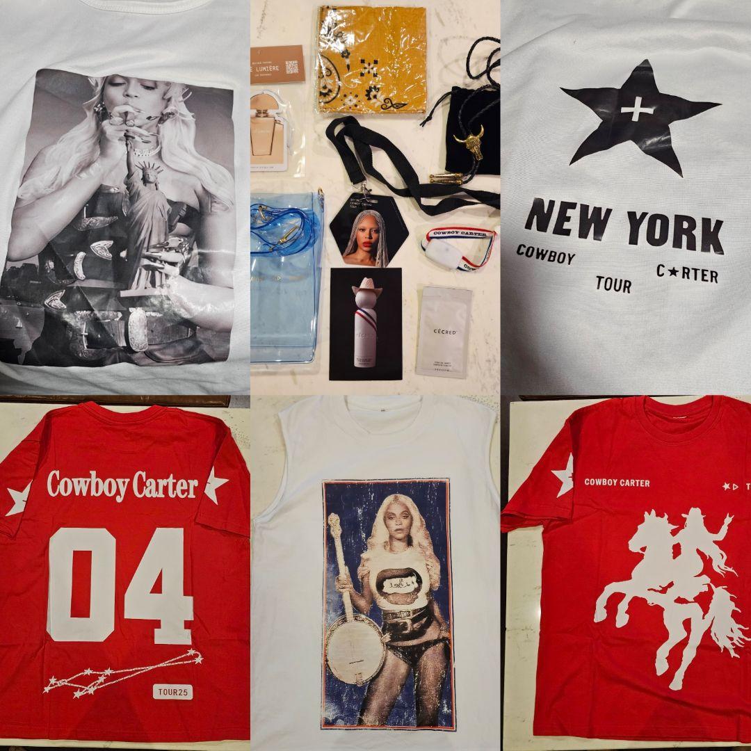 ビヨンセ COWBOY CARTER TOUR VIP限定グッズ＋Tシャツ3枚付