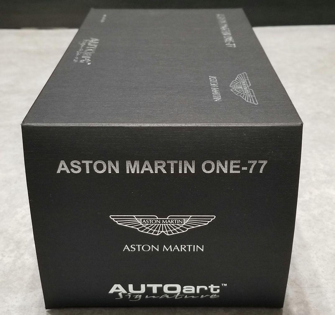 オートアート　シグネイチャー 1/18 　アストンマーチンONE-77