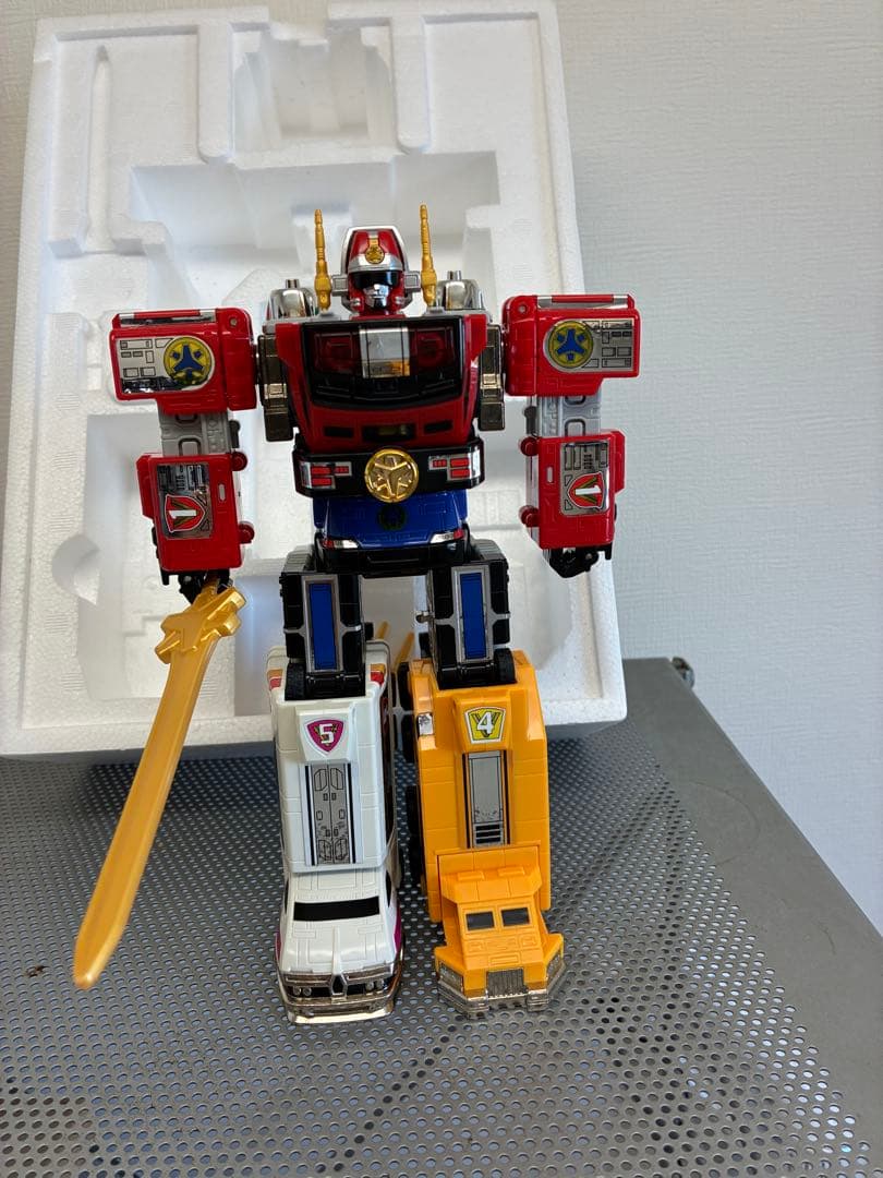 救急戦隊ゴーゴーファイブ 　DX超合金 ビクトリーロボ　BANDAI