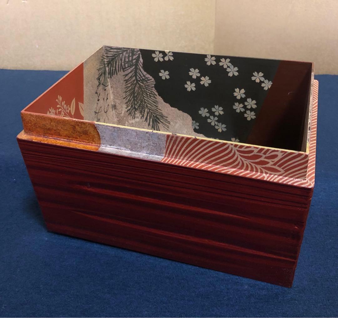 《R》歌切蒔絵 茶箱 パリ万博受賞近代漆芸家 井田 宣秋 共箱 251201お2
