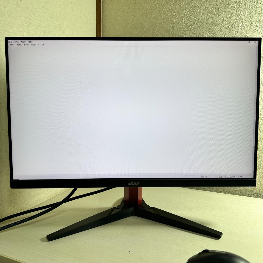acer 180Hz対応 23.8インチ ゲーミングモニター