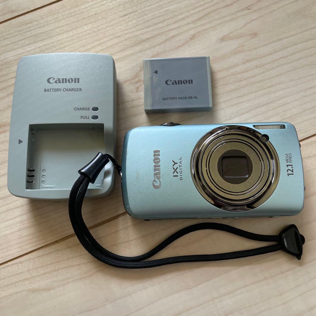 Canon IXY 930IS DIGITAL デジタルカメラ デジカメ　ブルー