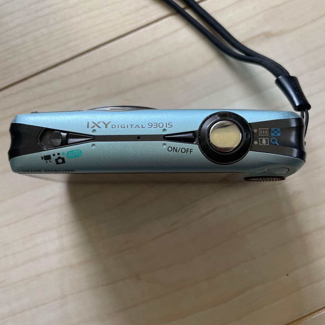 Canon IXY 930IS DIGITAL デジタルカメラ デジカメ　ブルー