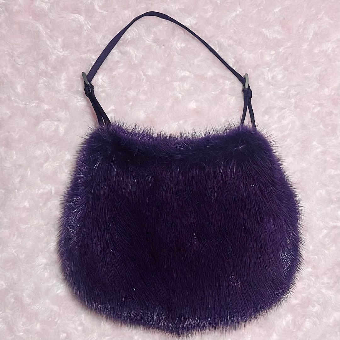 PRADA プラダ　リアル　ファー　バッグ
