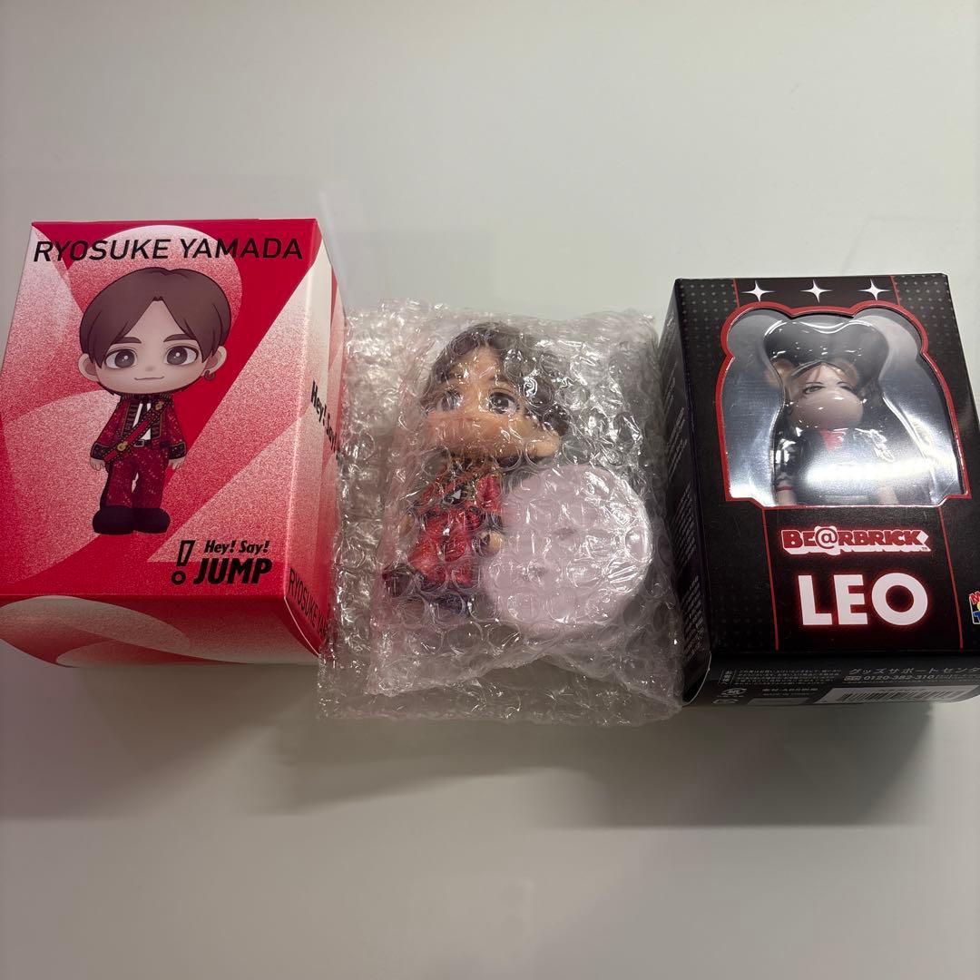 山田涼介 フィギュア、ベアブリック セット