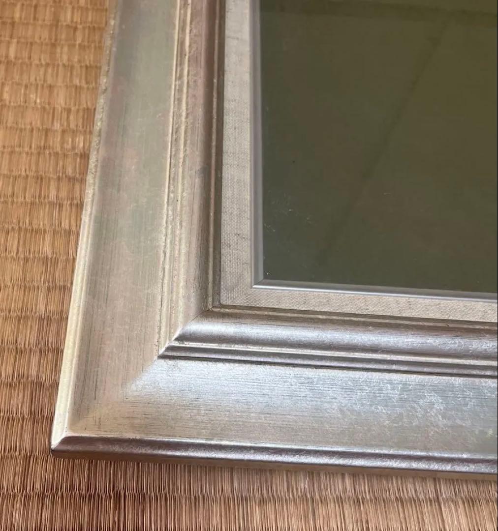 シルバー装飾額縁 油彩額縁　F8