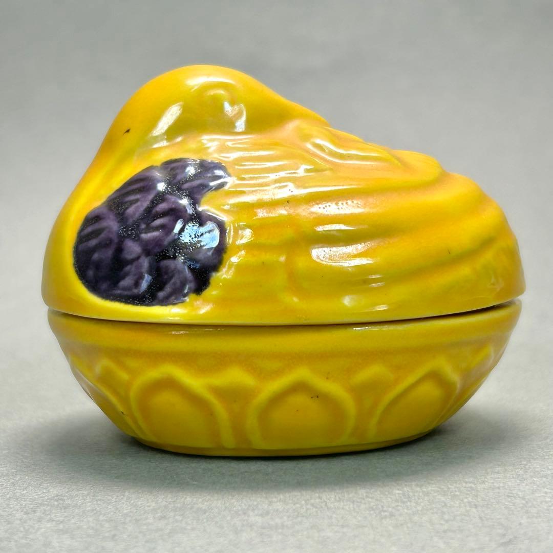 香合　4個セット　『押小路　青磁　呉須　祥瑞　交趾』　茶道具　茶道　共箱　工芸品