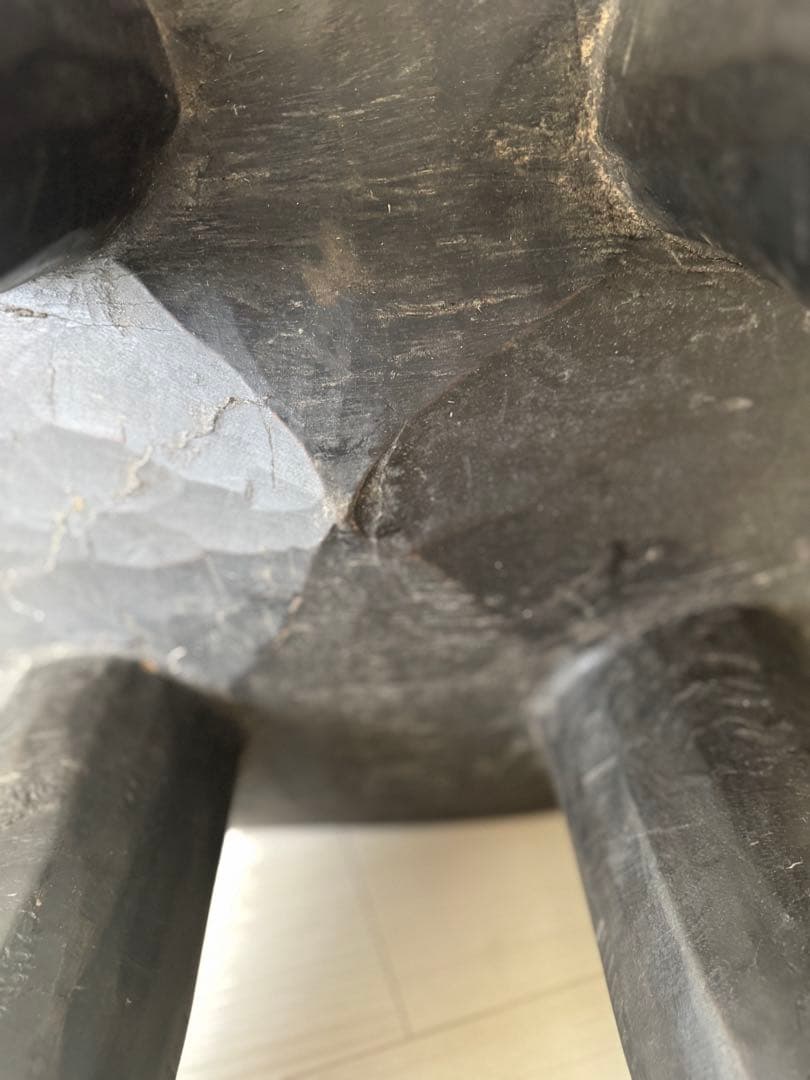 セヌフォ族　スツール　特大　希少サイズ