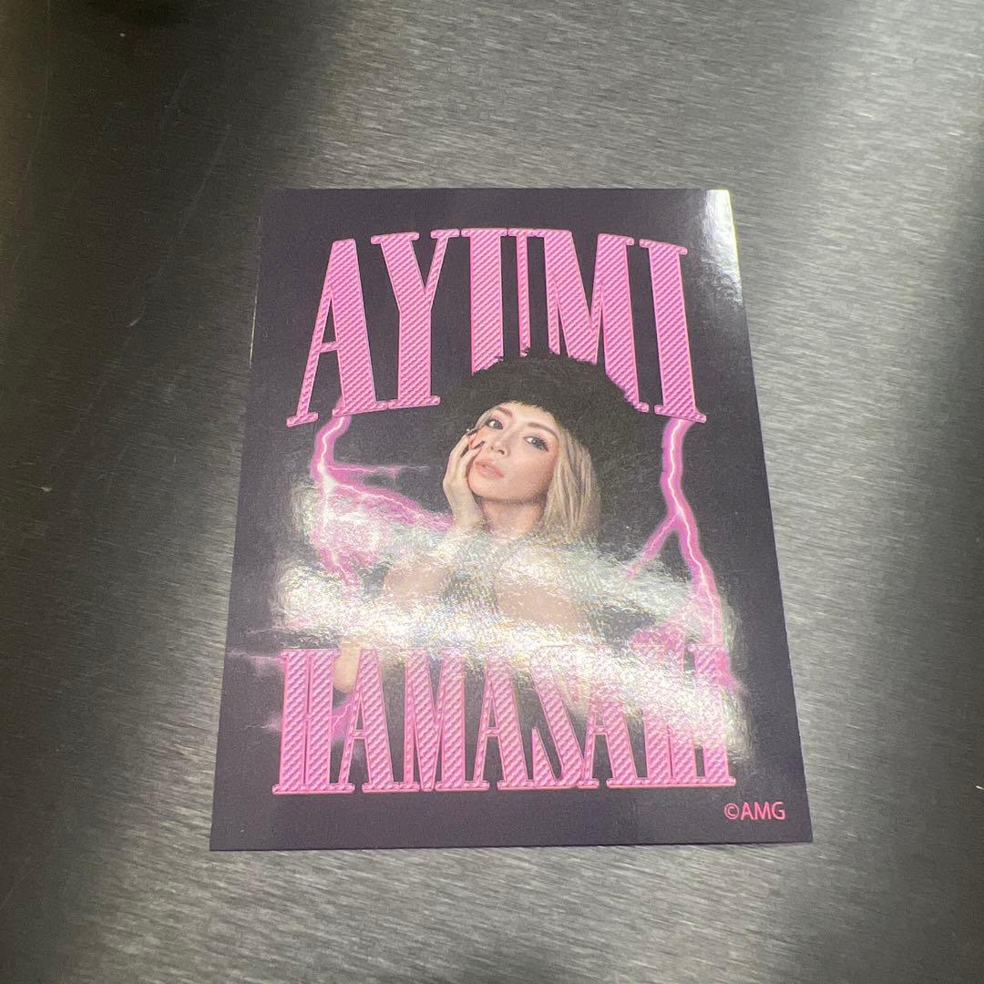 浜崎あゆみMFCコラボステッカー