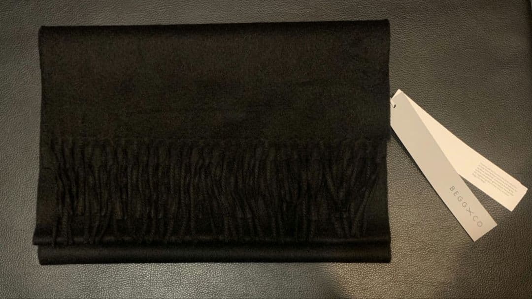 BEGG&CO　ベグアンドコー　カシミヤマフラー