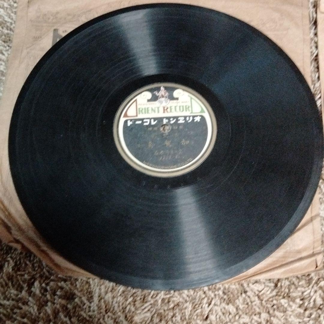 希少大正時代、SP盤レトロレコード