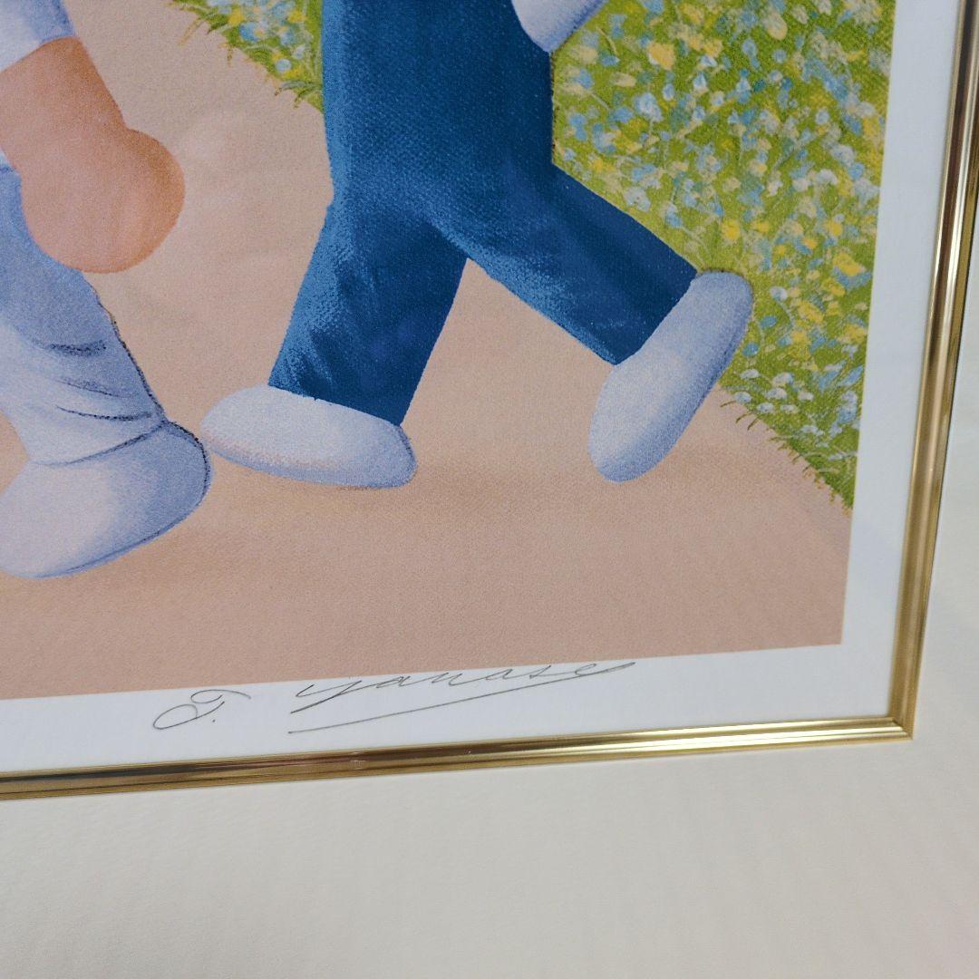 アンパンマンと空き缶マン 版画78/100 縦90cm×横72cm