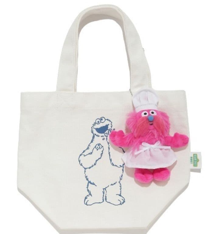 セサミストリート ゴンガー　 ぬいぐるみ・ポーチセット　新品