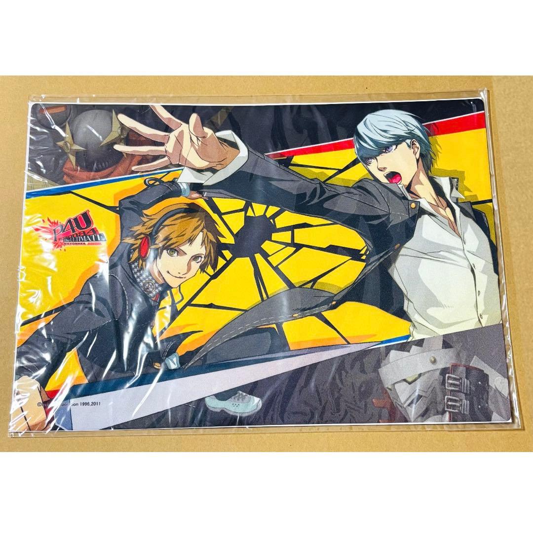 ペルソナ4 ジ・アルティメット デスクマット 主人公 鳴上悠 花村陽介