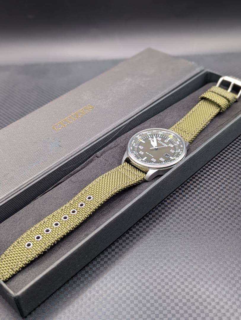 CITIZEN シチズン Eco-Drive ソーラー BM7390-22X