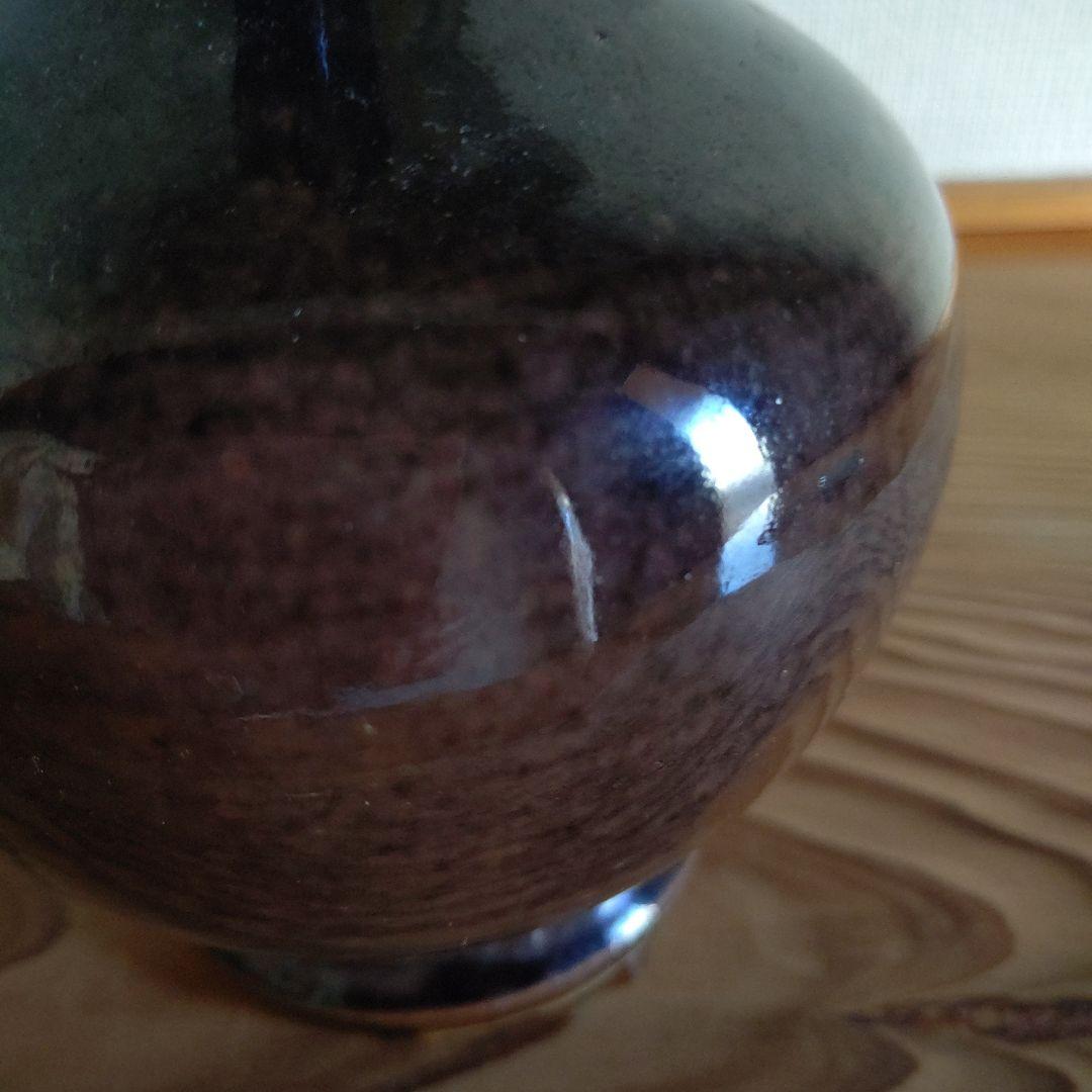 天目鶴首花入れ せと