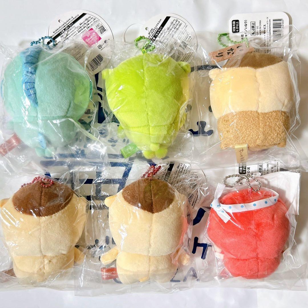ちいかわ くりまんじゅう マスコット まとめ売り 6点セット