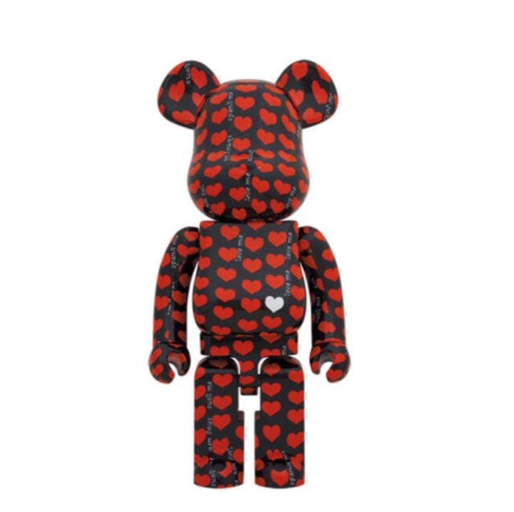 BE@RBRICK Black Heart 1000％