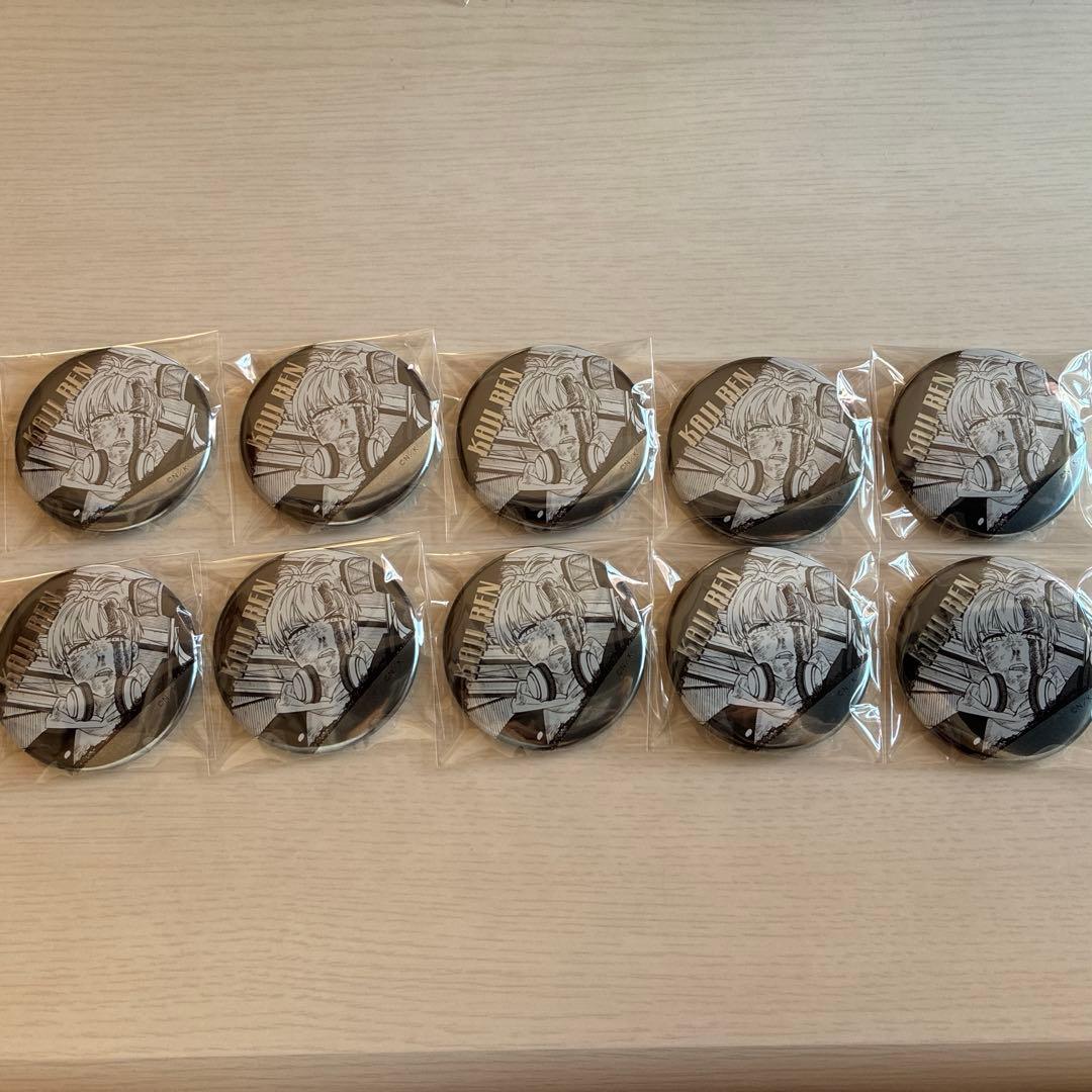 WIND BREAKER ウィンブレ 梶蓮 原作絵 ジュエリー缶バッジ 10点