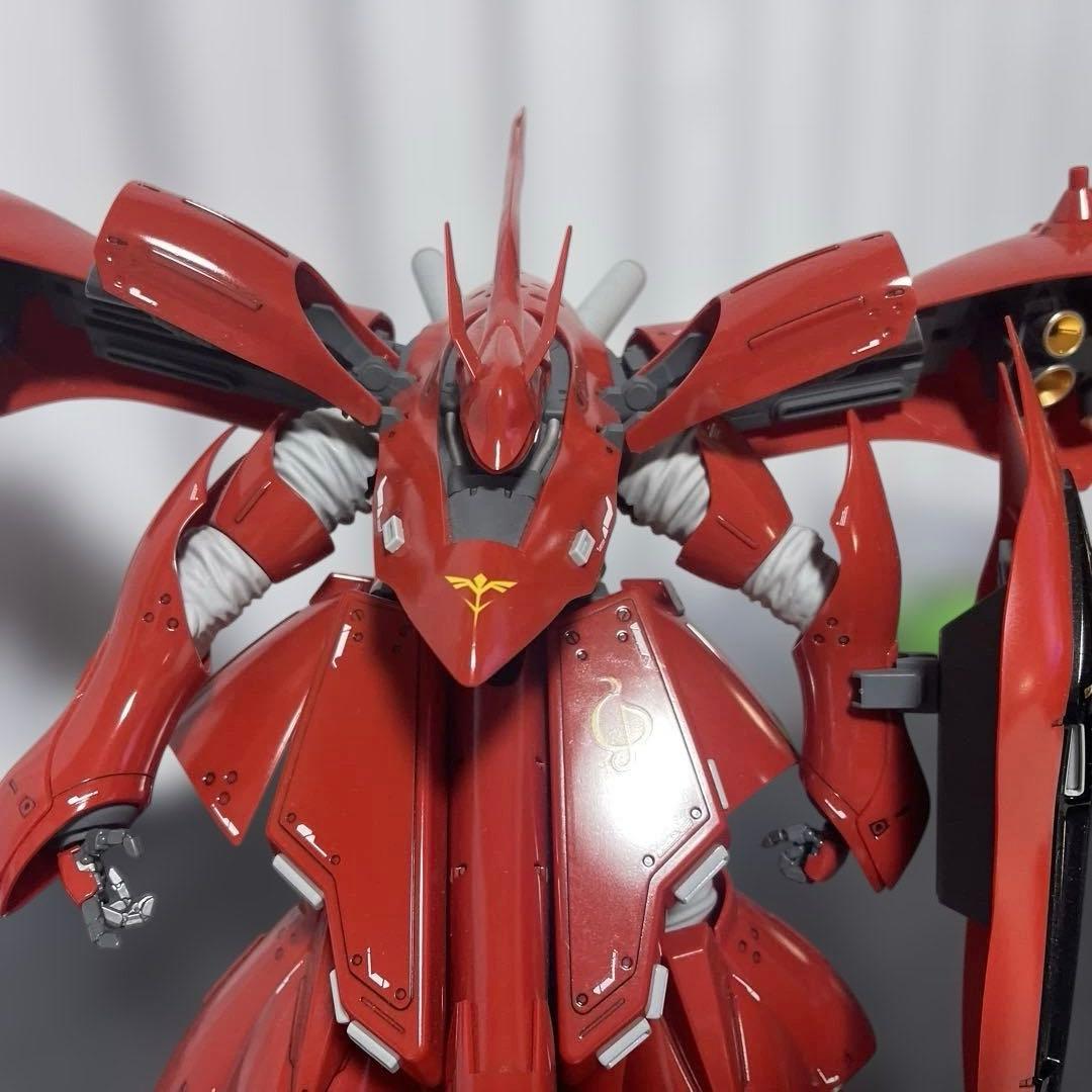 【美】【デカッ】RE/100 ナイチンゲール　組み立て塗装済みジャンク品