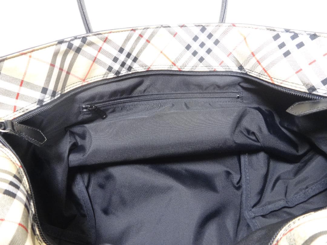 【ほぼ未使用品】✨BURBERRY ブルーレーベル 内ノバチェック ミニトート✨