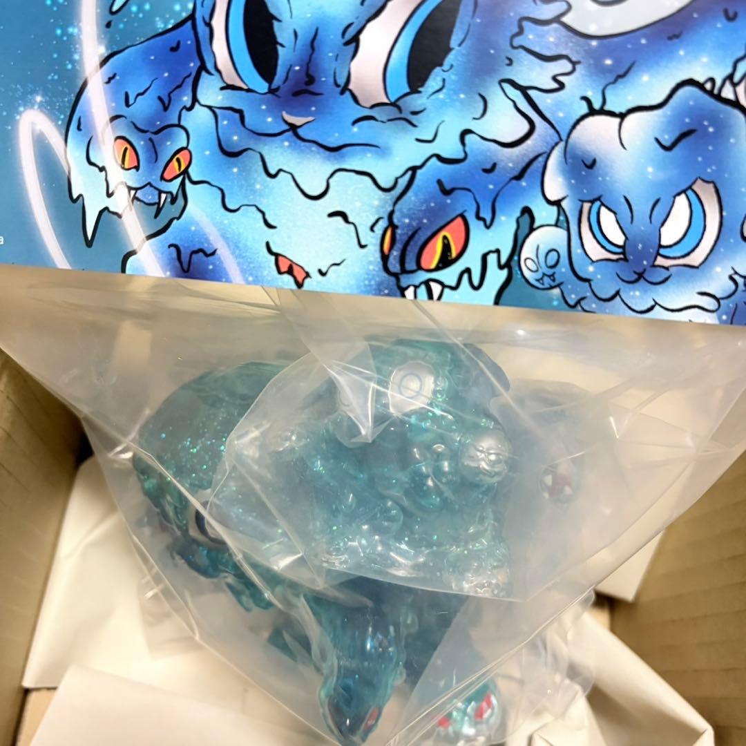 墓場の画廊 親子スドラ クリアー ソフビMEOWWWTHRA ニャスラ