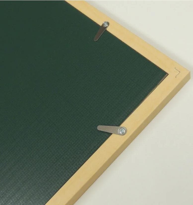 透明水彩画　原画　「ひまわり畑02」額縁付　４Fサイズ　風景画