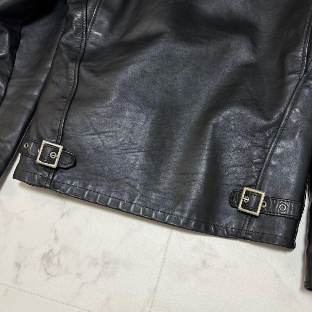 Schott ショット 641 シングルライダースジャケット USA製 ボア付き