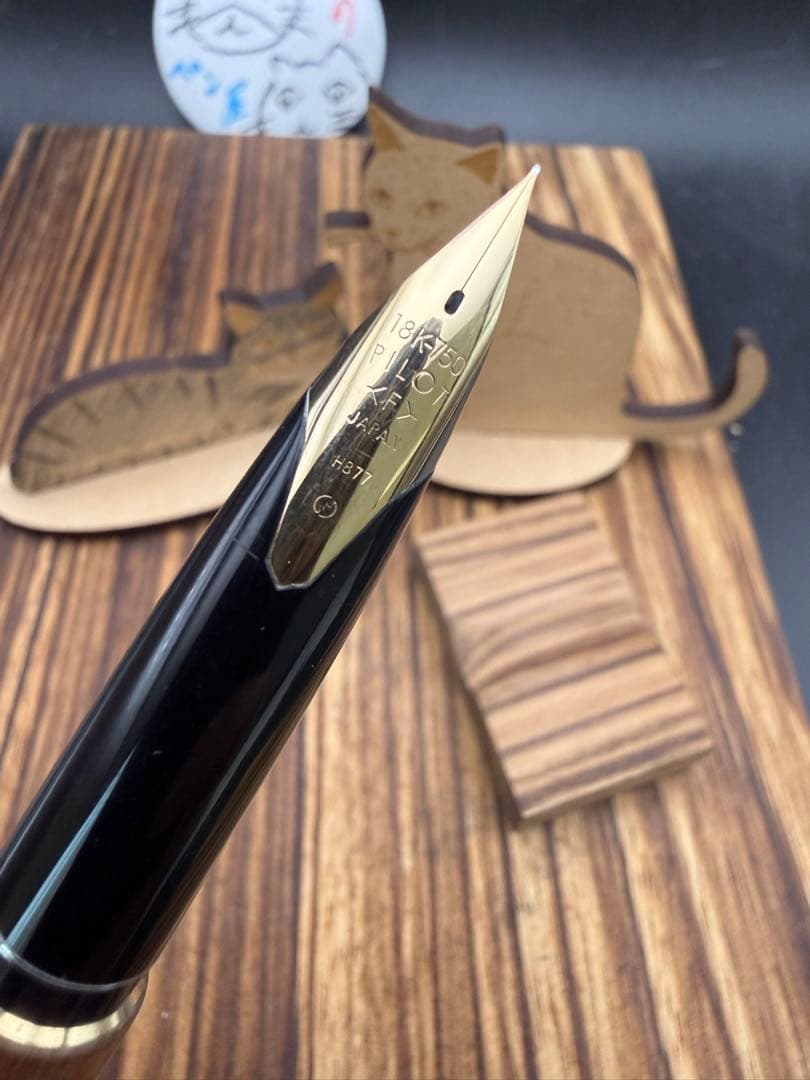 Pilot 万年筆 カスタム カエデ 18K 第五高等学校校章