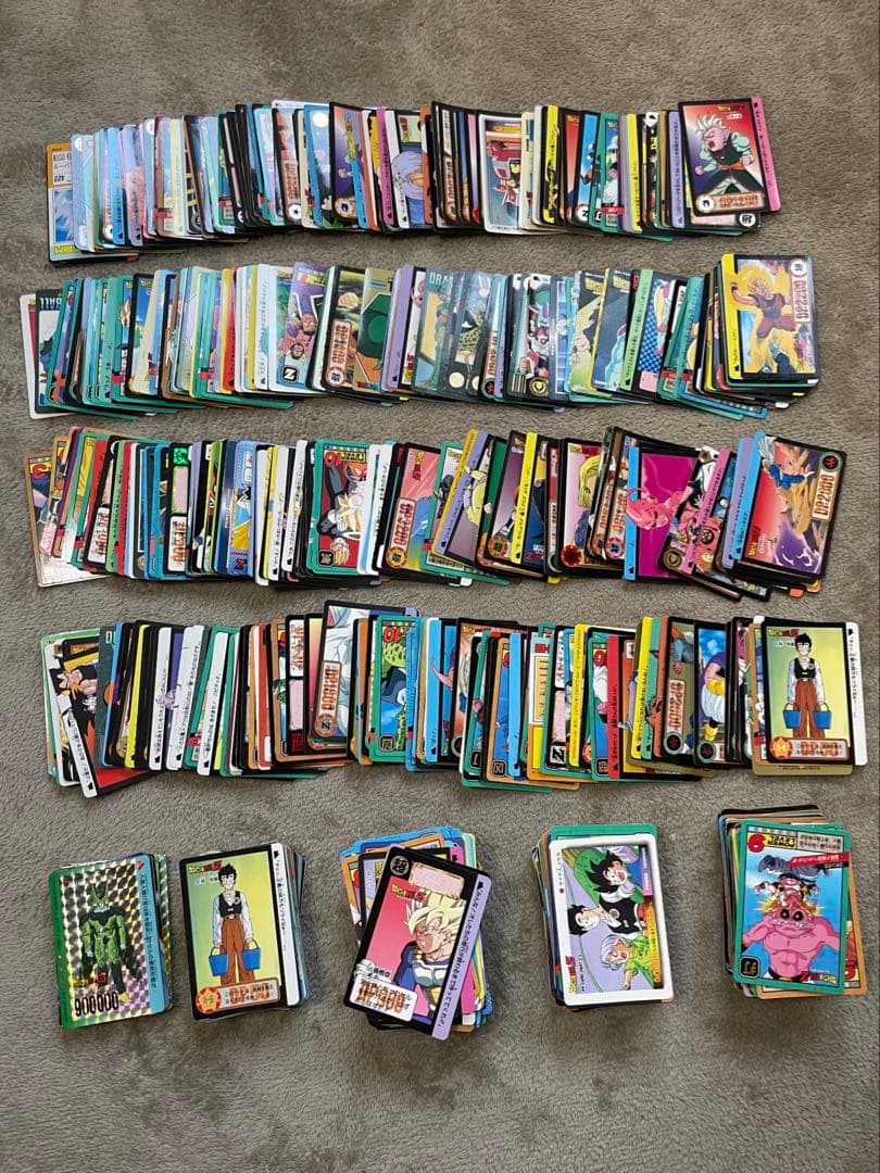 ドラゴンボール カードダス 大量セット 当時物 レアカードも多数