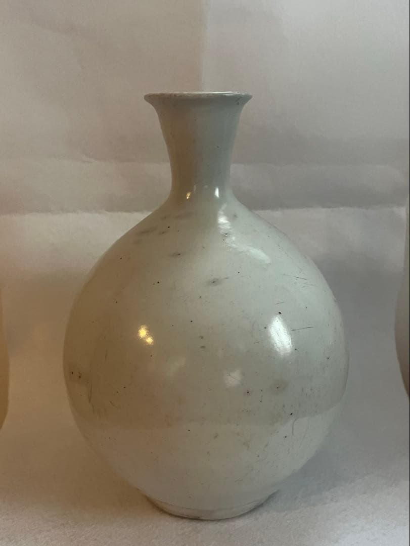李朝 白磁 壷 木箱付き 年代物 壺 工芸 文化 伝統工芸 アンティーク